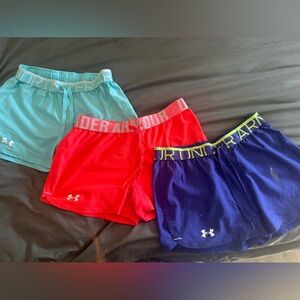 3 Pairs of Under Armour Shorts (SM)